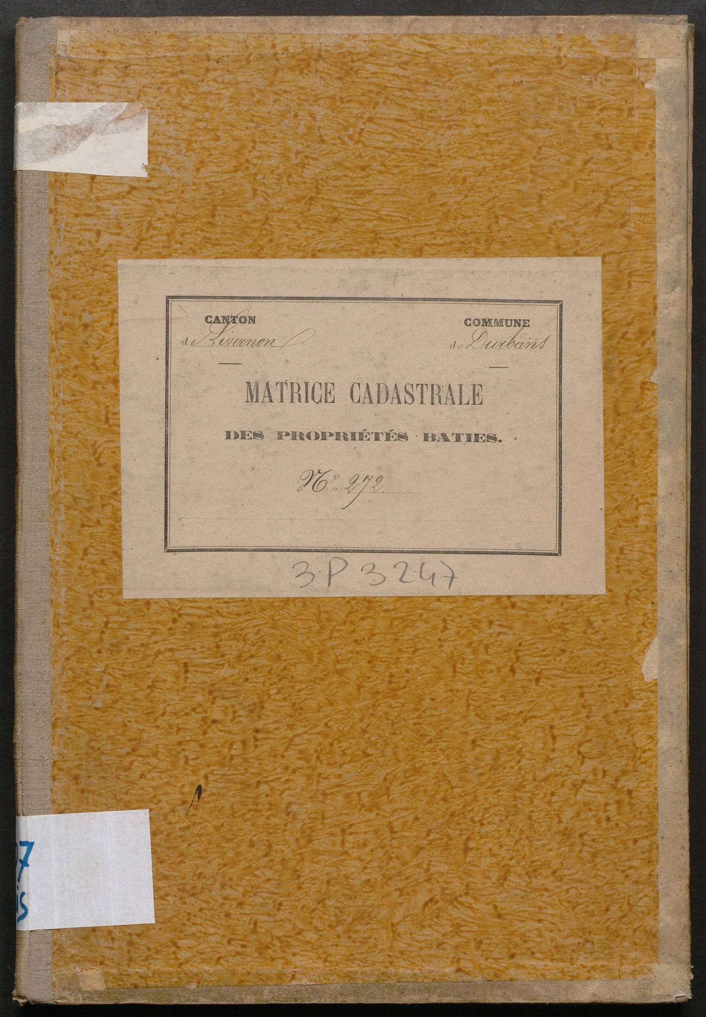 Cases 1-151. Augmentations et diminutions (1880-1891)