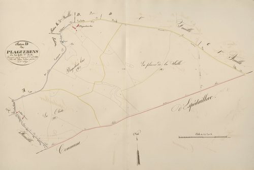 section D de Plaguebens, 3ème feuille