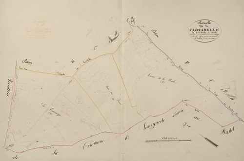 section G de Tartabelle, 2ème feuille