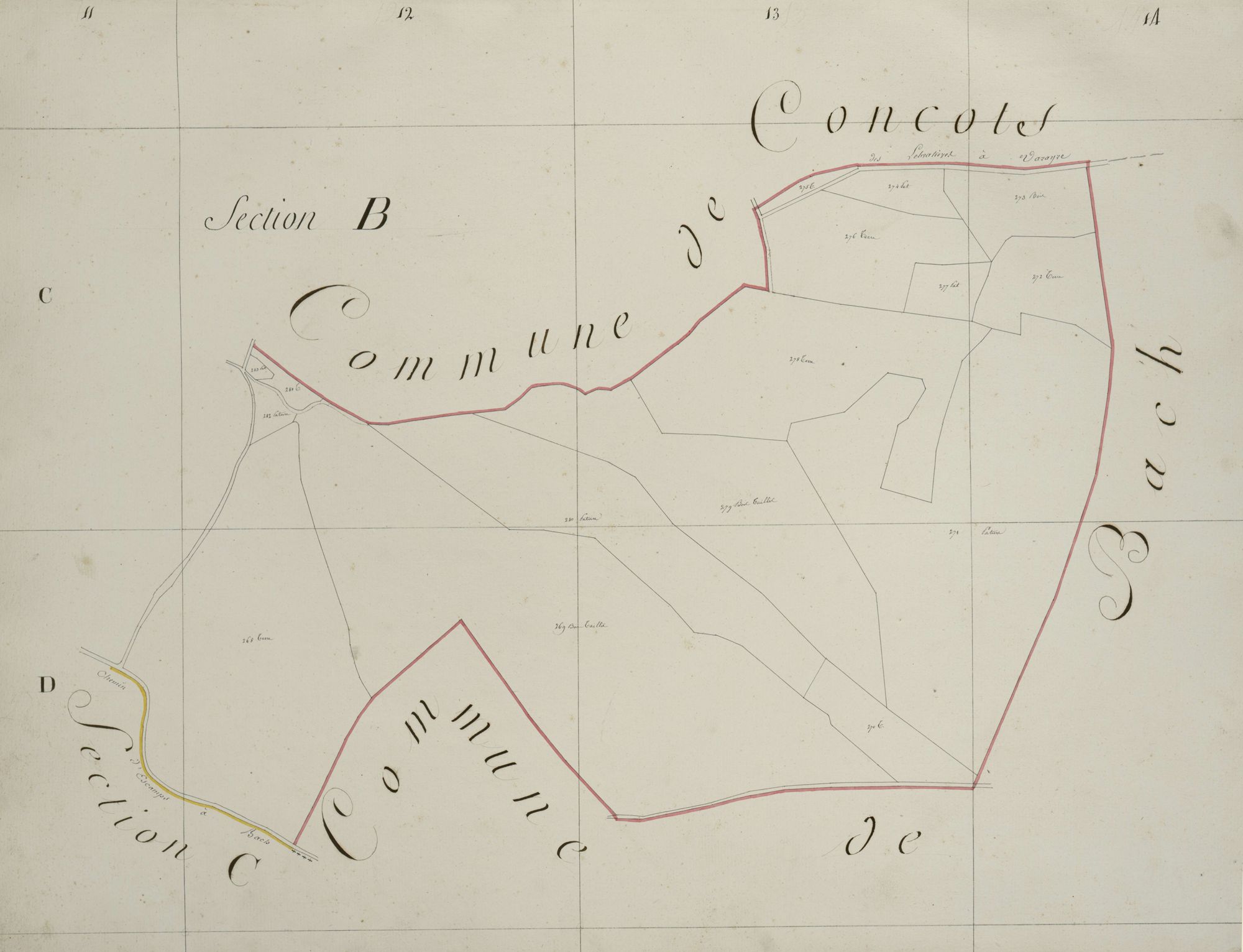 section B de l'Eglise, 2ème feuille
