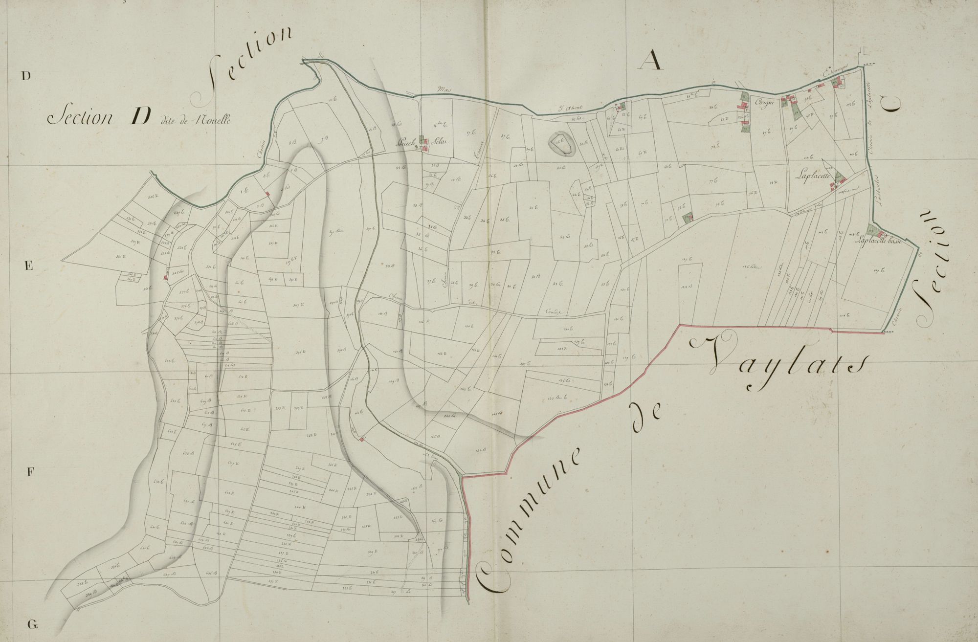 section D de Nouelle, 1ère feuille