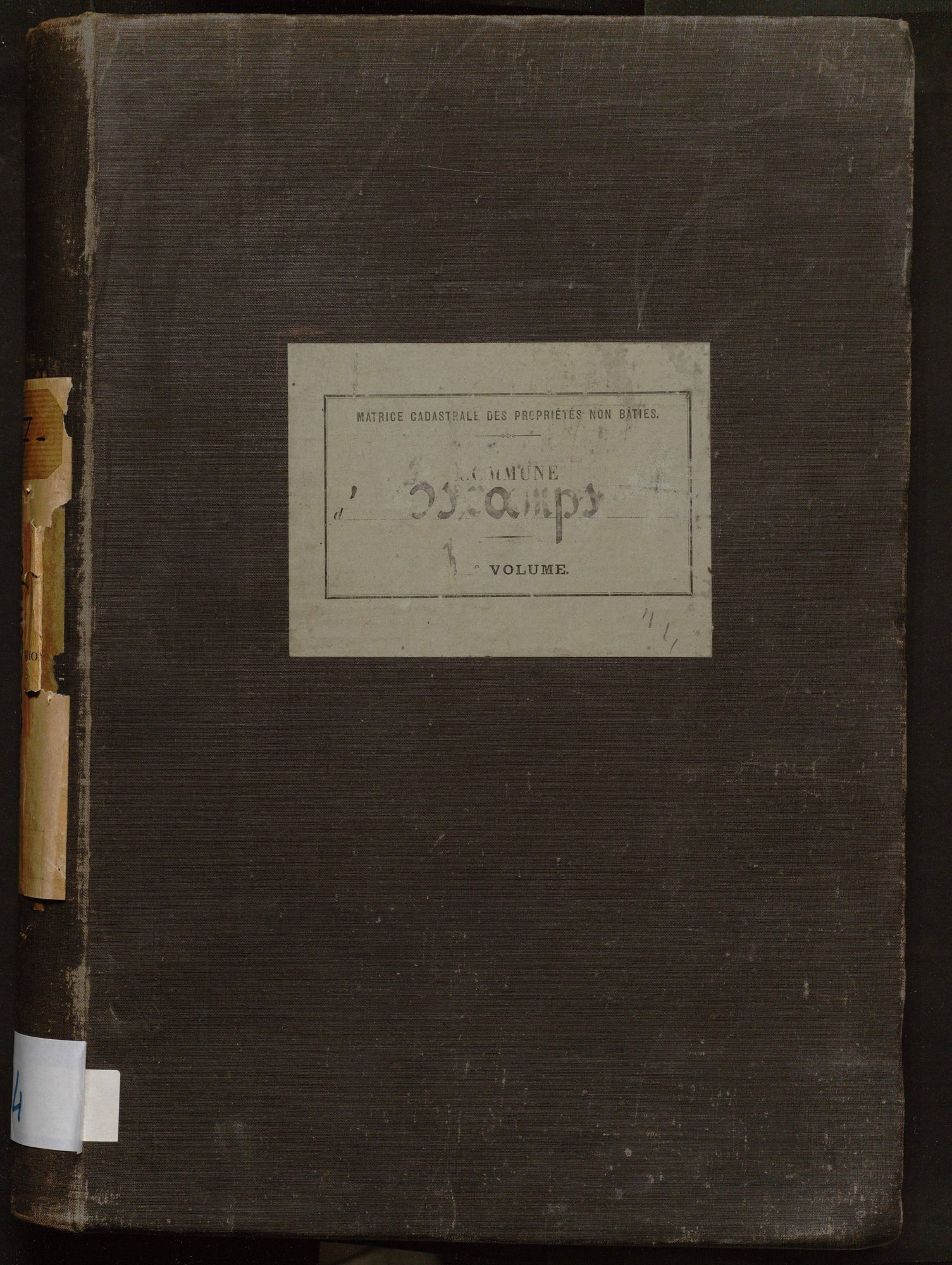 Folios 1-494. Augmentations et diminutions (1913-1931)
