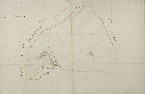 section B de l'Eglise, 1ère feuille