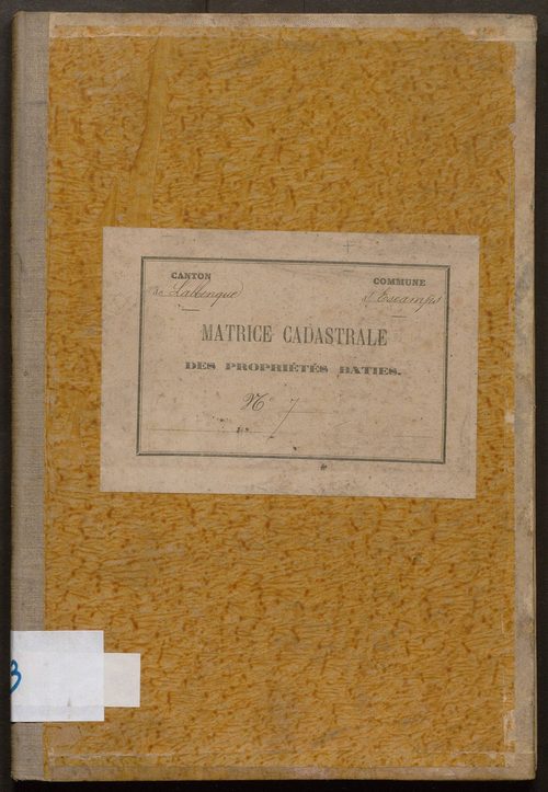 Folios 1-136. Augmentations et diminutions  (1880-1891)