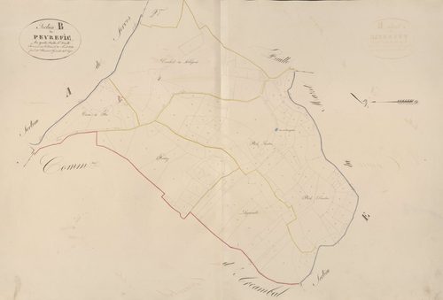 section B de Peyrefic, 1ère feuille