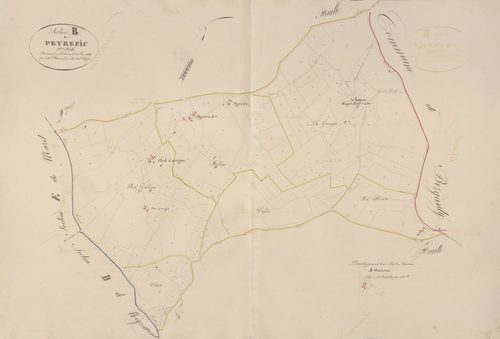 section B de Peyrefic, 3ème feuille