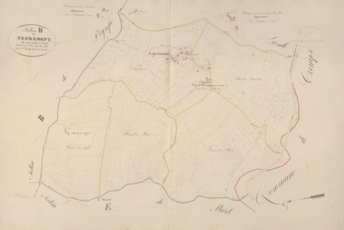 section D de Négremont, 1ère feuille