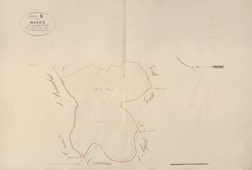 section E de Mazet, 1ère feuille