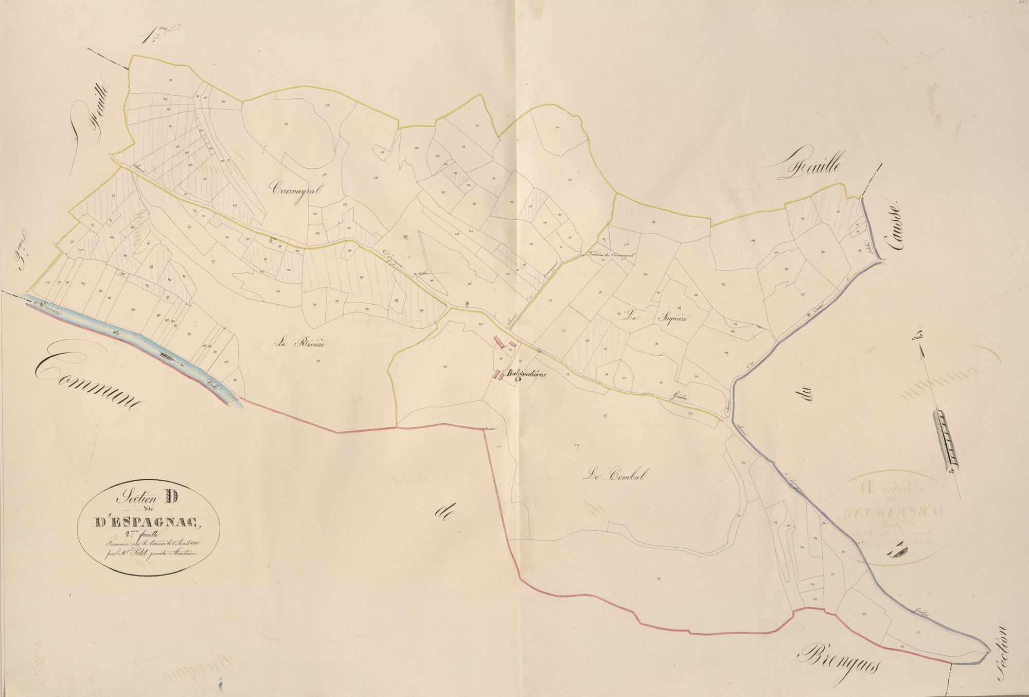 section D d'Espagnac, 2ème feuille
