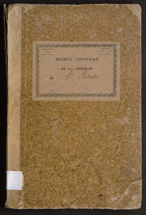 Folios 1-400. Augmentations et diminutions (1843-1914)