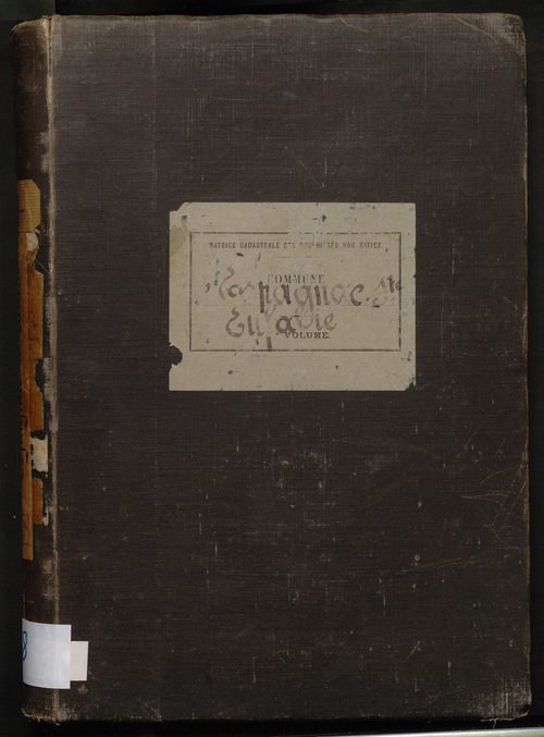 Folios 1-400. Augmentations et diminutions (1914-1955)
