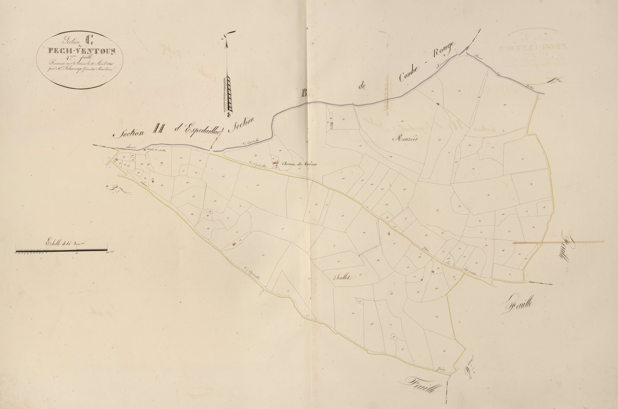 section C de Mas Ventous, 4ème feuille
