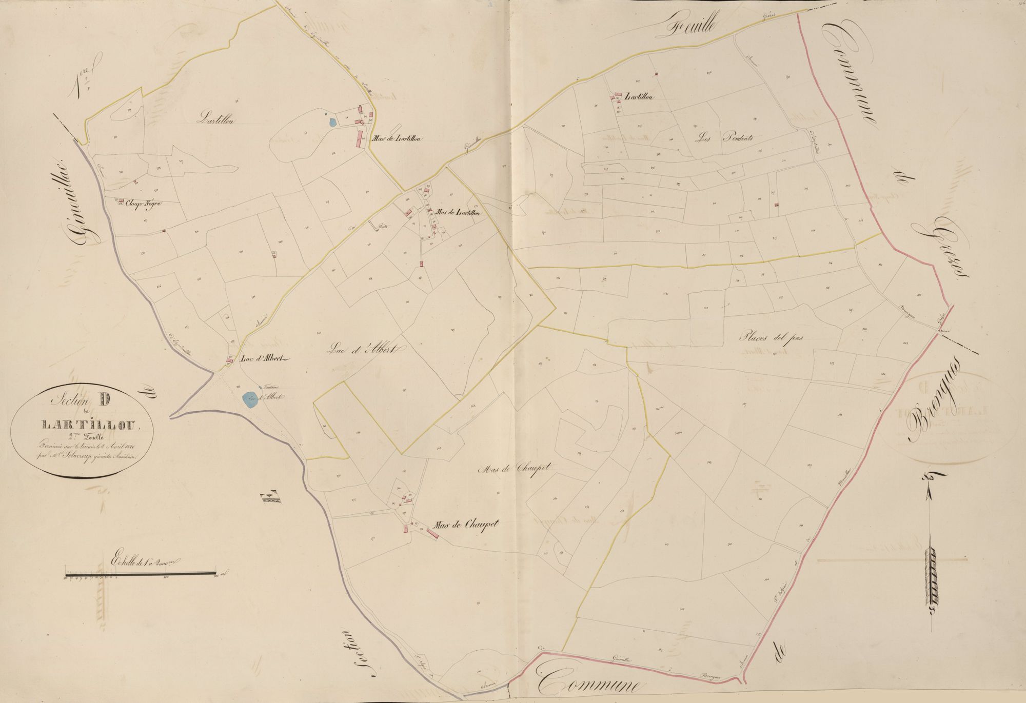 section D de Lartillou, 2ème feuille