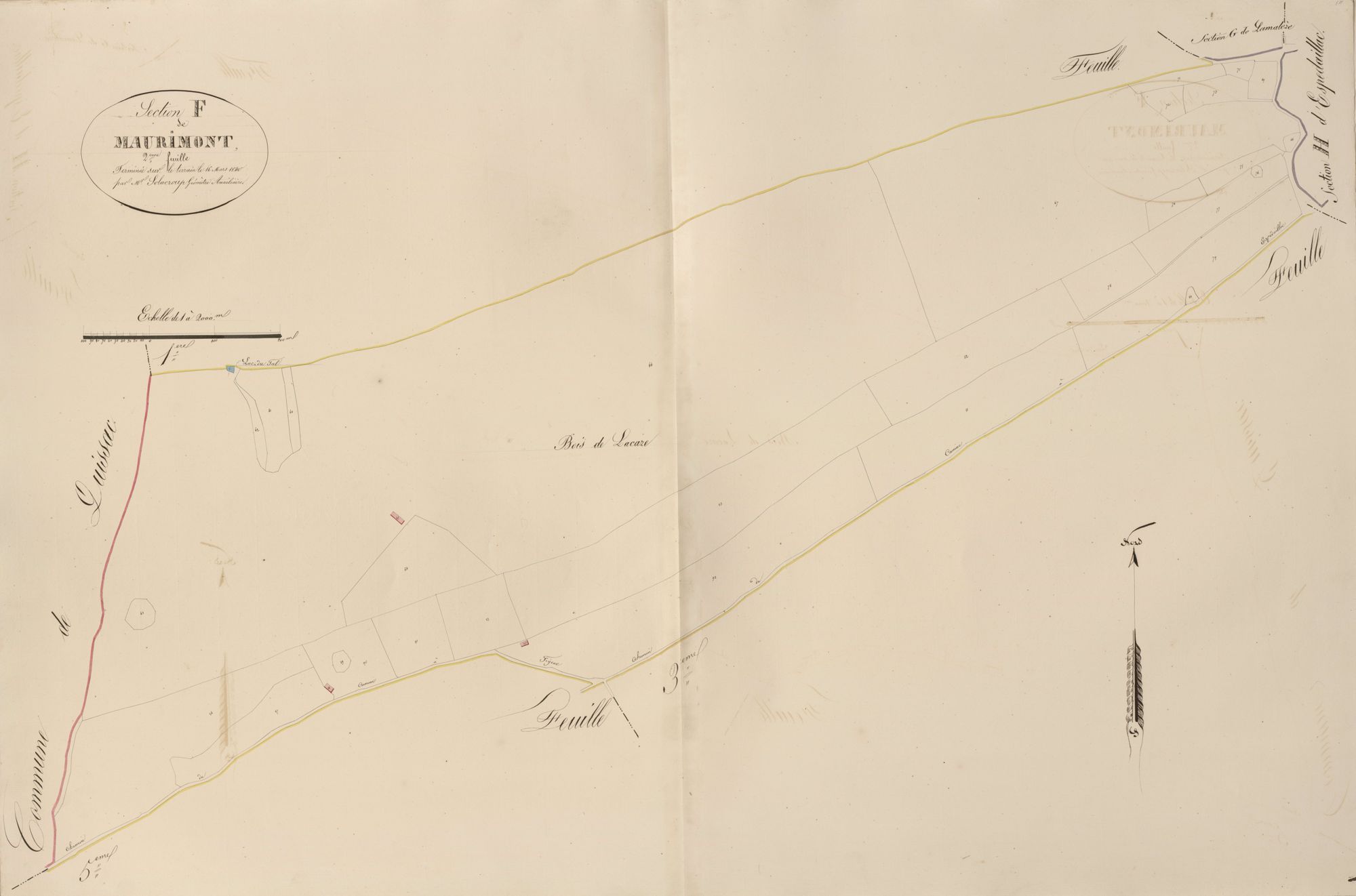 section F de Maurimont, 2ème feuille