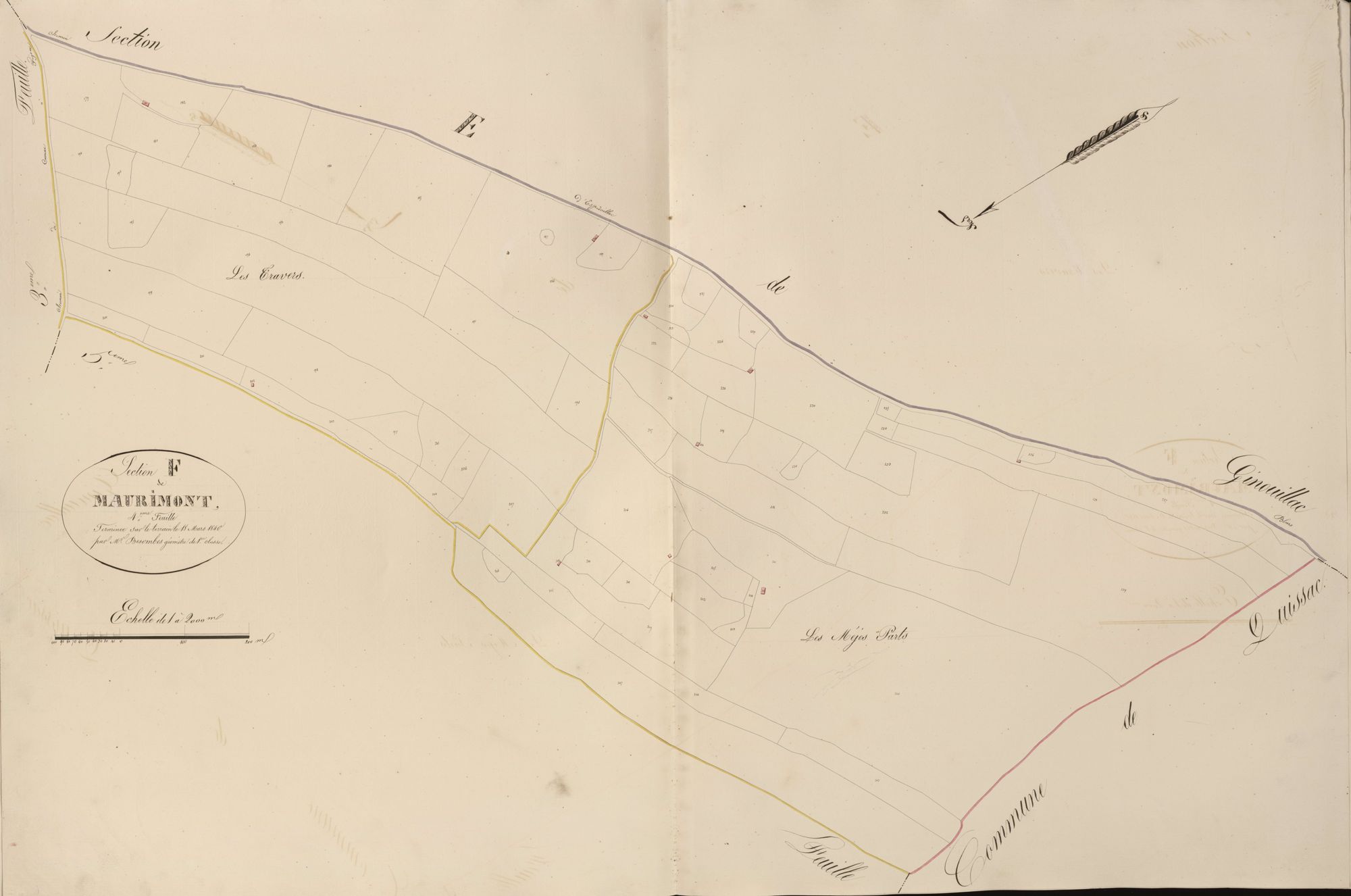section F de Maurimont, 4ème feuille