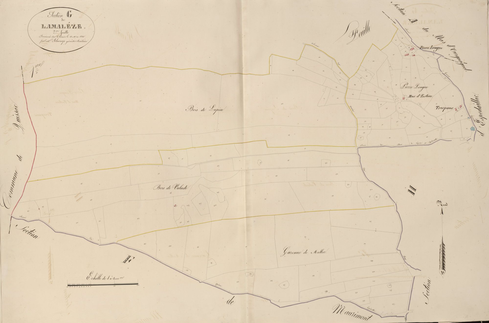 section G de Lamaléze, 2ème feuille