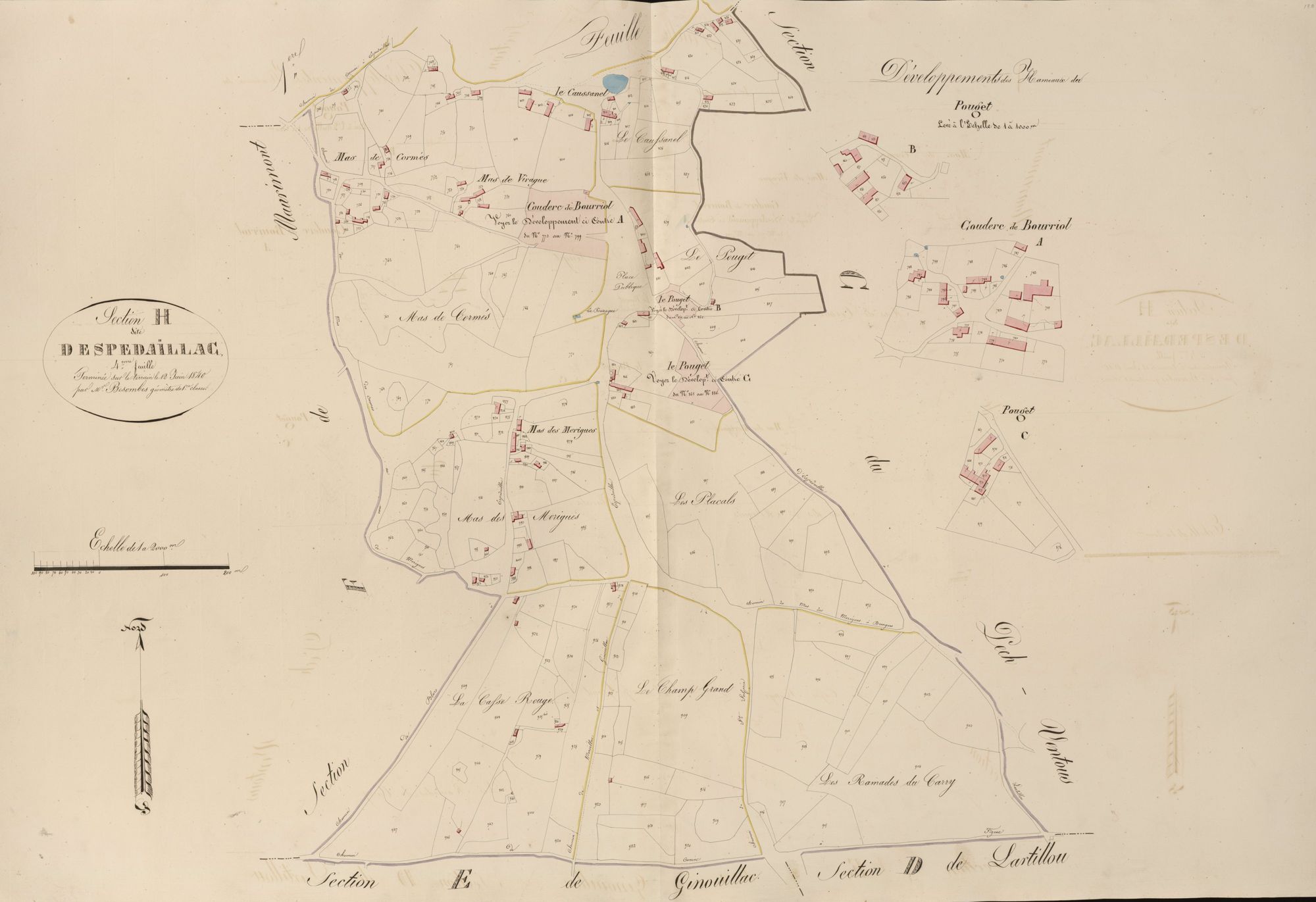 section H d'Espédaillac, 4ème feuille
