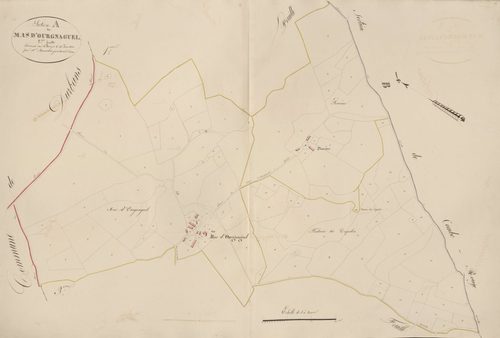 section A du Mas d'Ourgnaguel, 2ème feuille