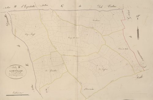 section D de Lartillou, 1ère feuille