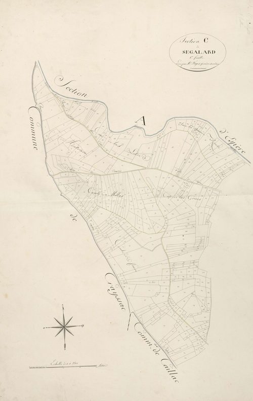 section C de Segalard, 1ère feuille