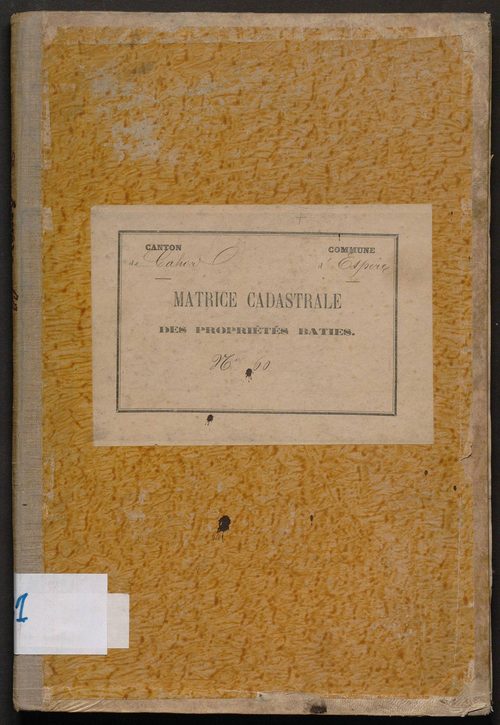 Cases 1-136. Augmentations et diminutions (1881-1891)