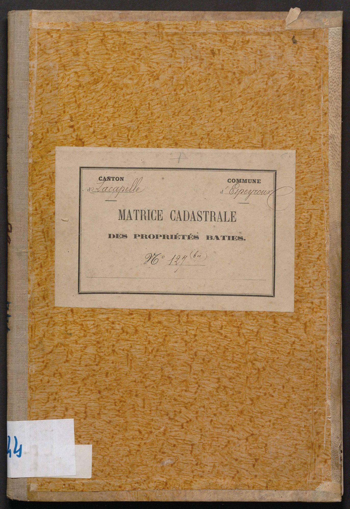 Cases 1-102. Augmentations et diminutions (1880-1890)