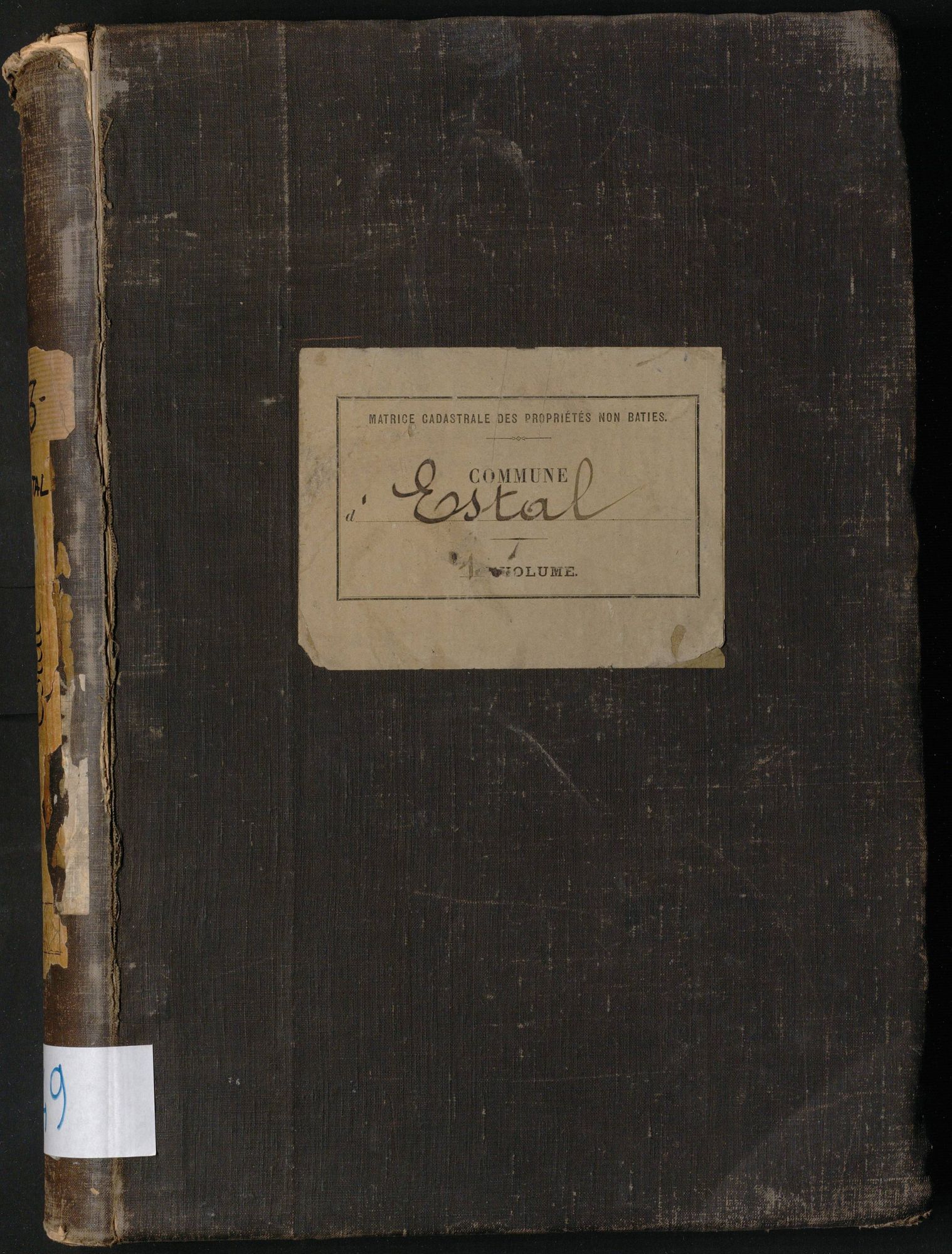 Folios 1-481. Augmentations et diminutions (1913-1956)