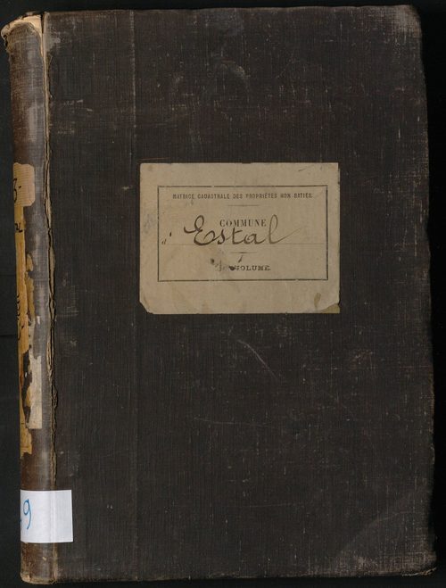 Folios 1-481. Augmentations et diminutions (1913-1956)