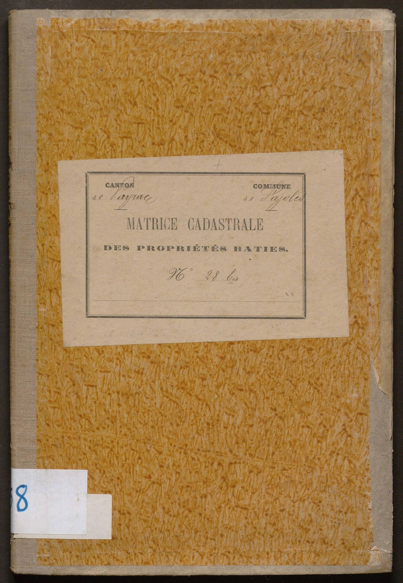 Cases 1-218. Augmentations et diminutions (1880-1891)
