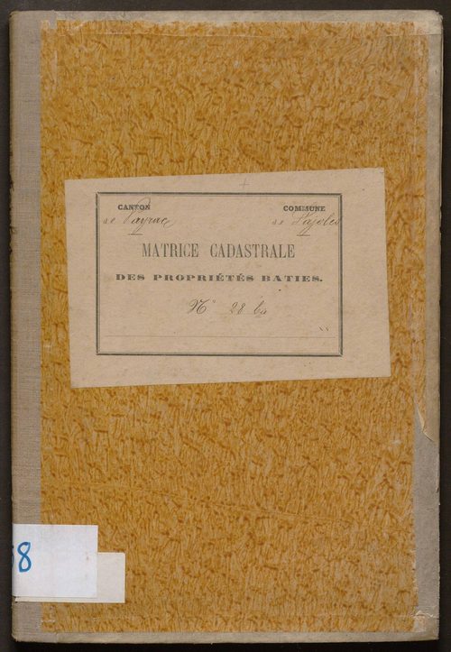 Cases 1-218. Augmentations et diminutions (1880-1891)