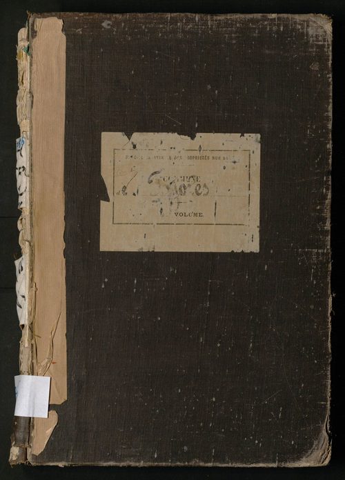 Folios 1-488. Augmentations et diminutions (1914-1970)