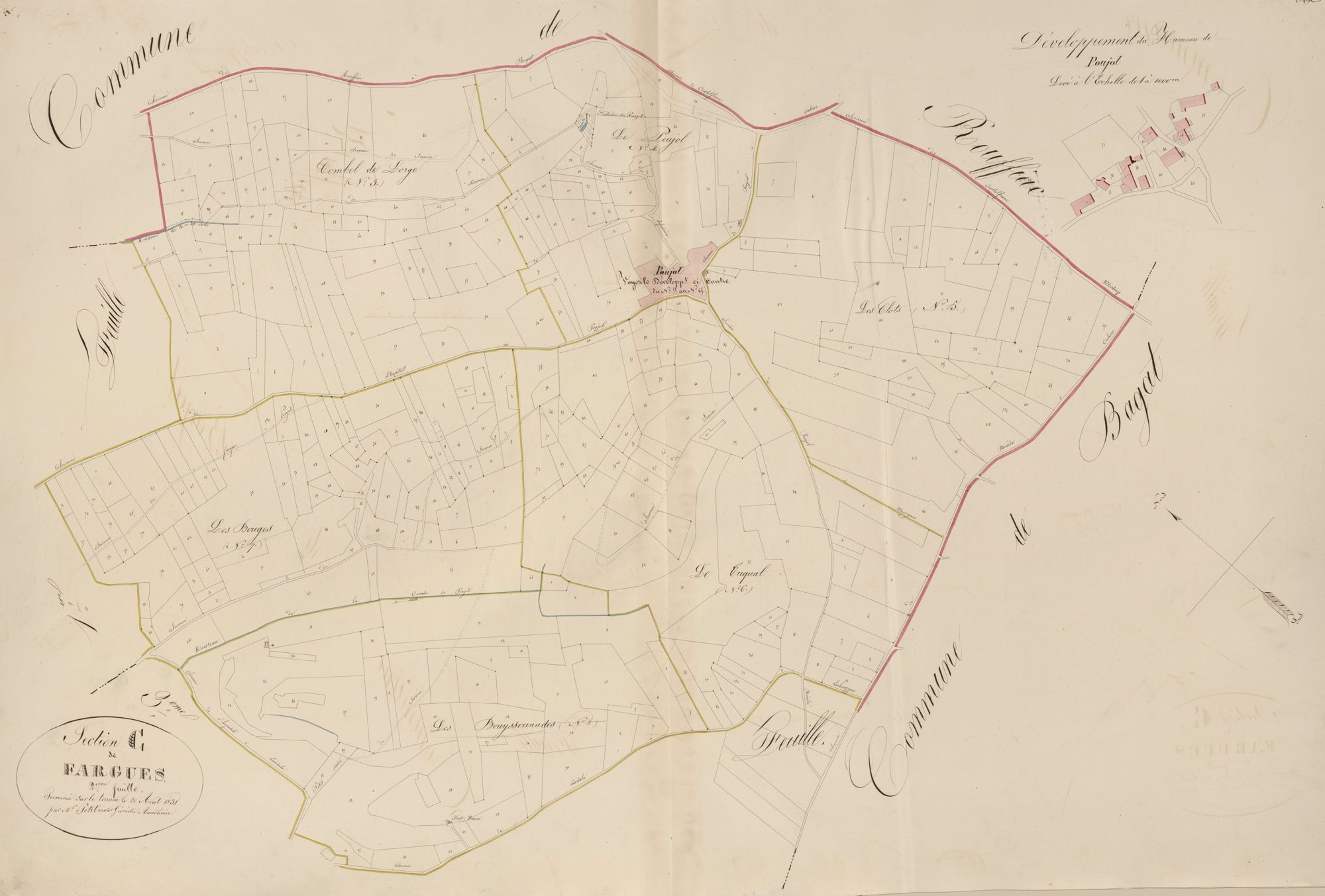 section C de Fargues, 2ème feuille