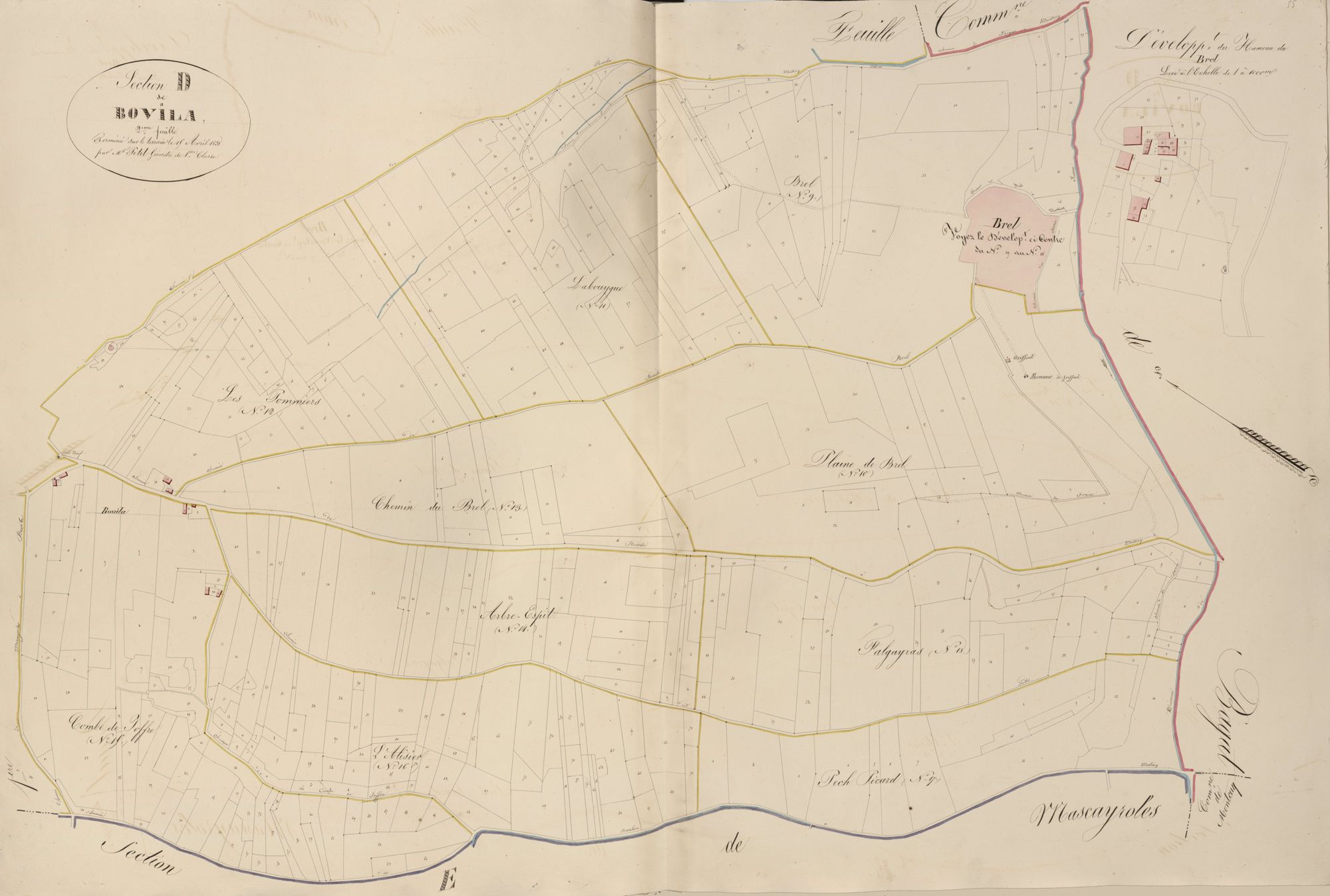 section D de Bovila, 2ème feuille