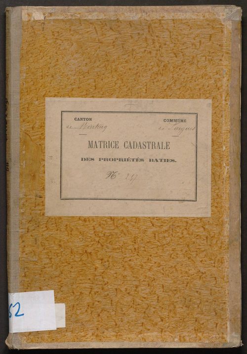 Cases 1-163. Augmentations et diminutions (1880-1891)