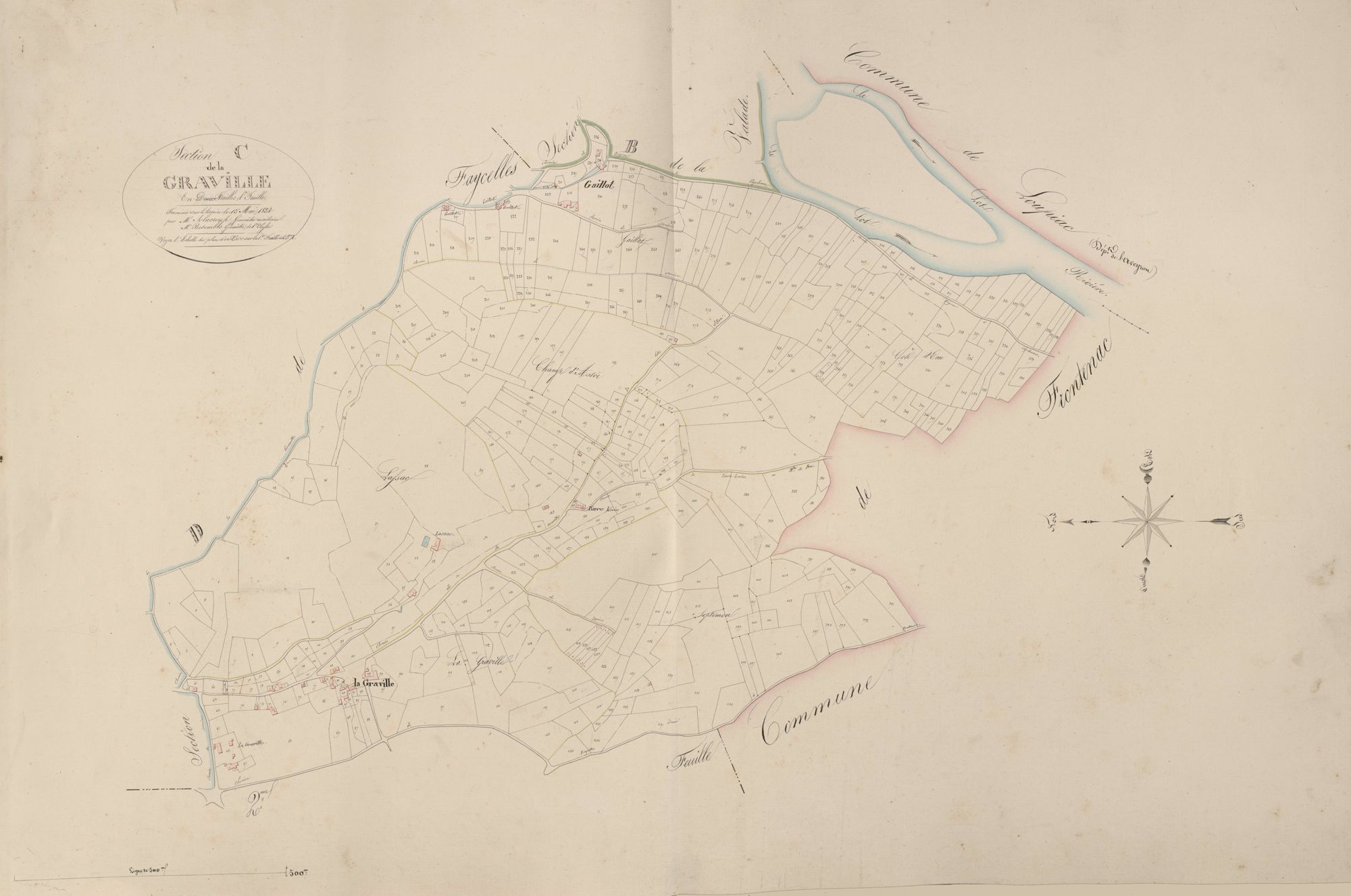 section C de la Graville, 1ère feuille