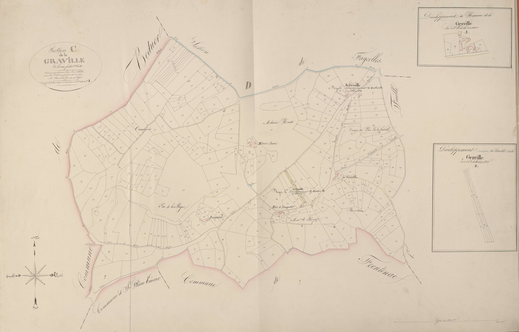 section C de la Graville, 2ème feuille