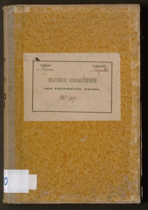 Cases 1-393. Augmentations et diminutions (1879-1891)