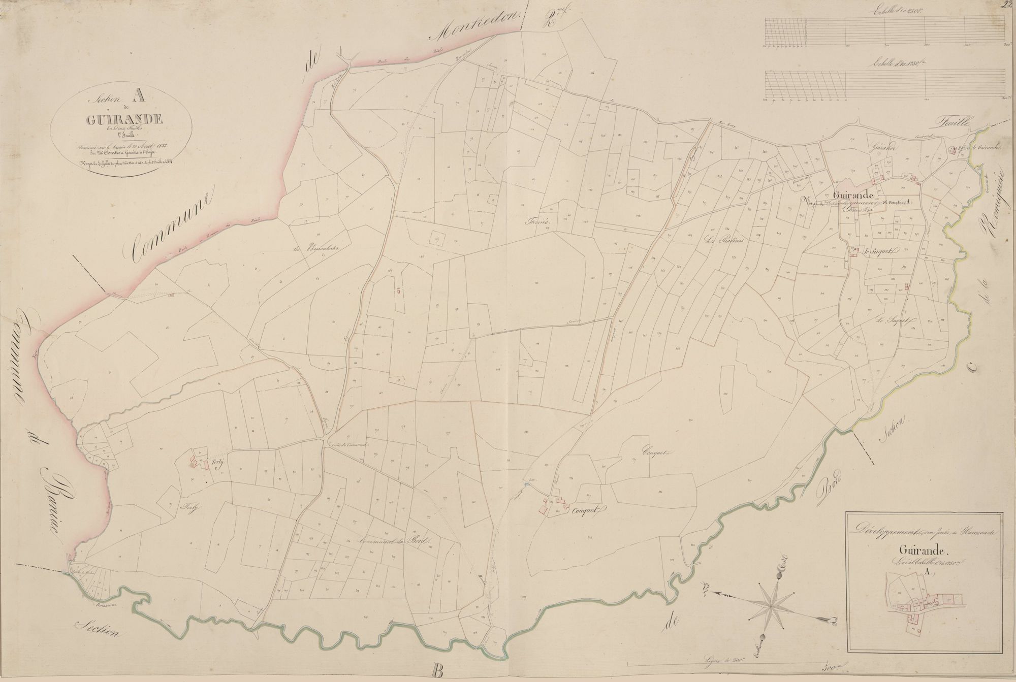 section A de Guirande, 1ère feuille