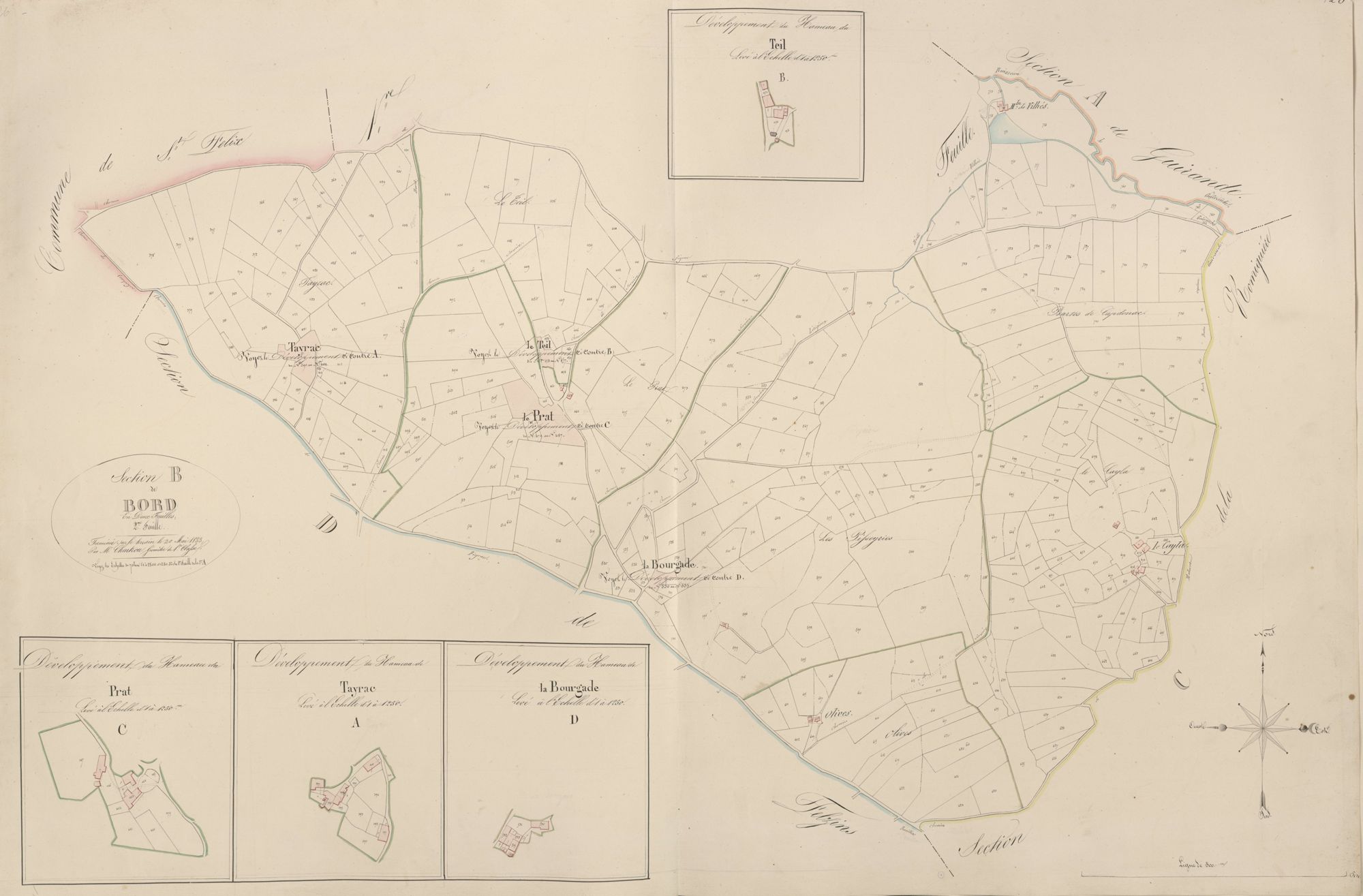 section B de Bord, 2ème feuille