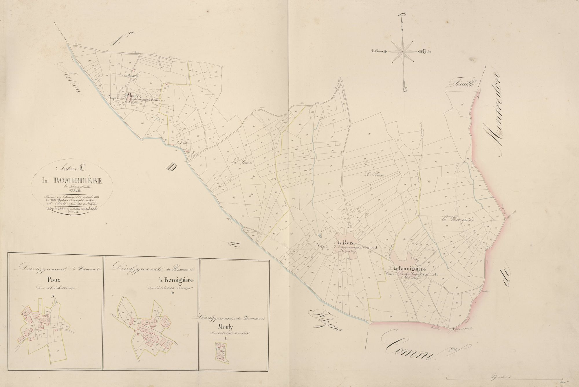 section C de la Romiguiére, 2ème feuille