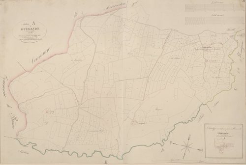 section A de Guirande, 1ère feuille