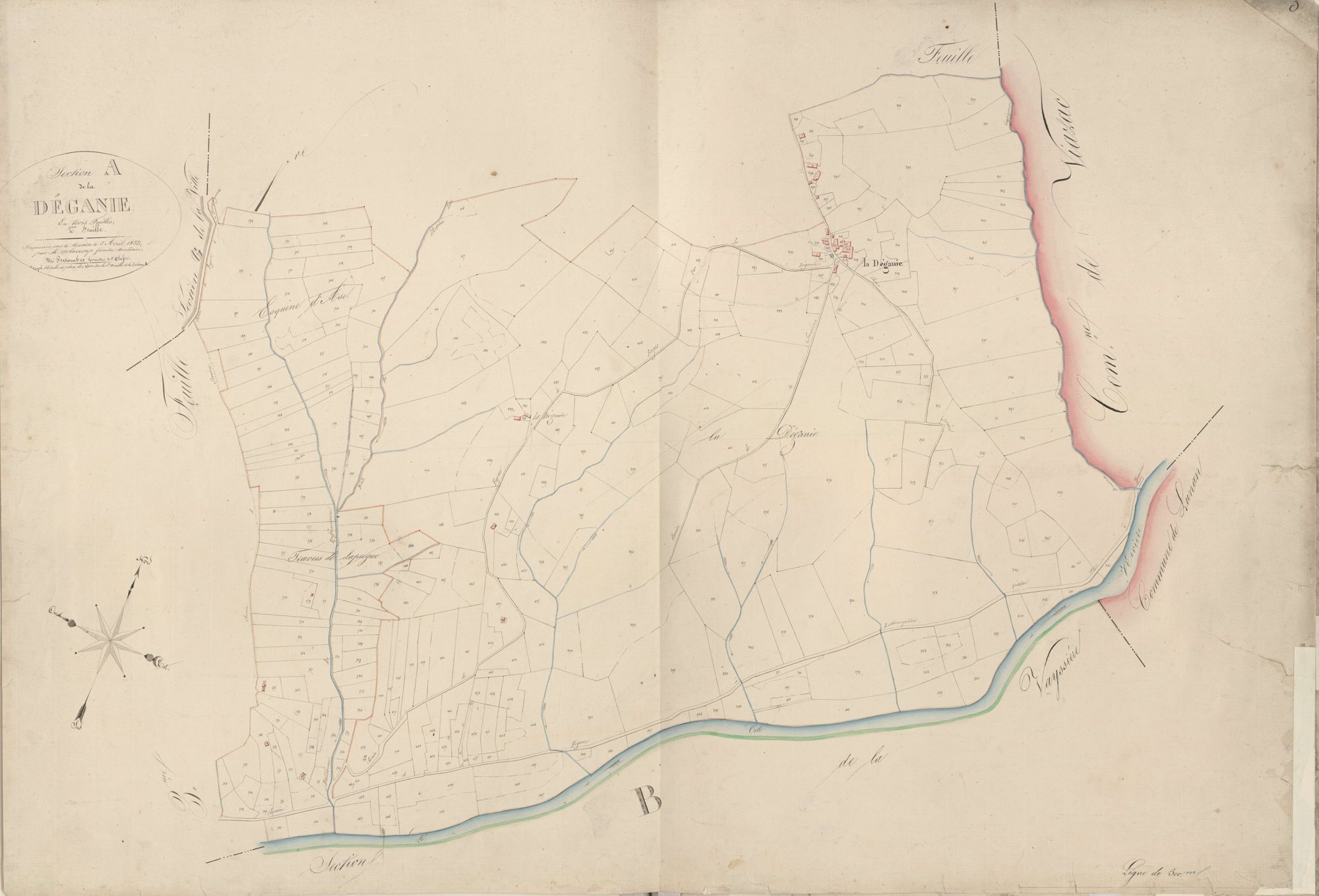 section A de la Déganie, 2ème feuille
