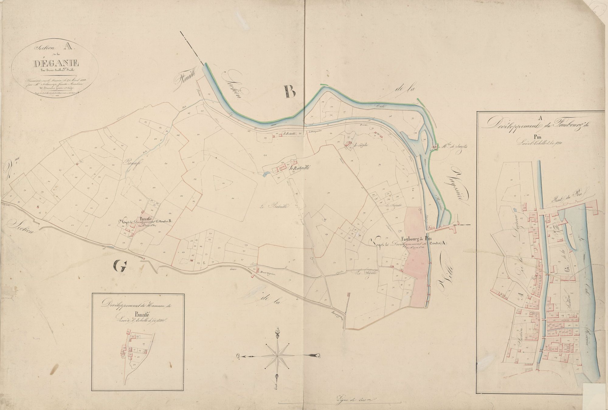 section A de la Déganie, 3ème feuille