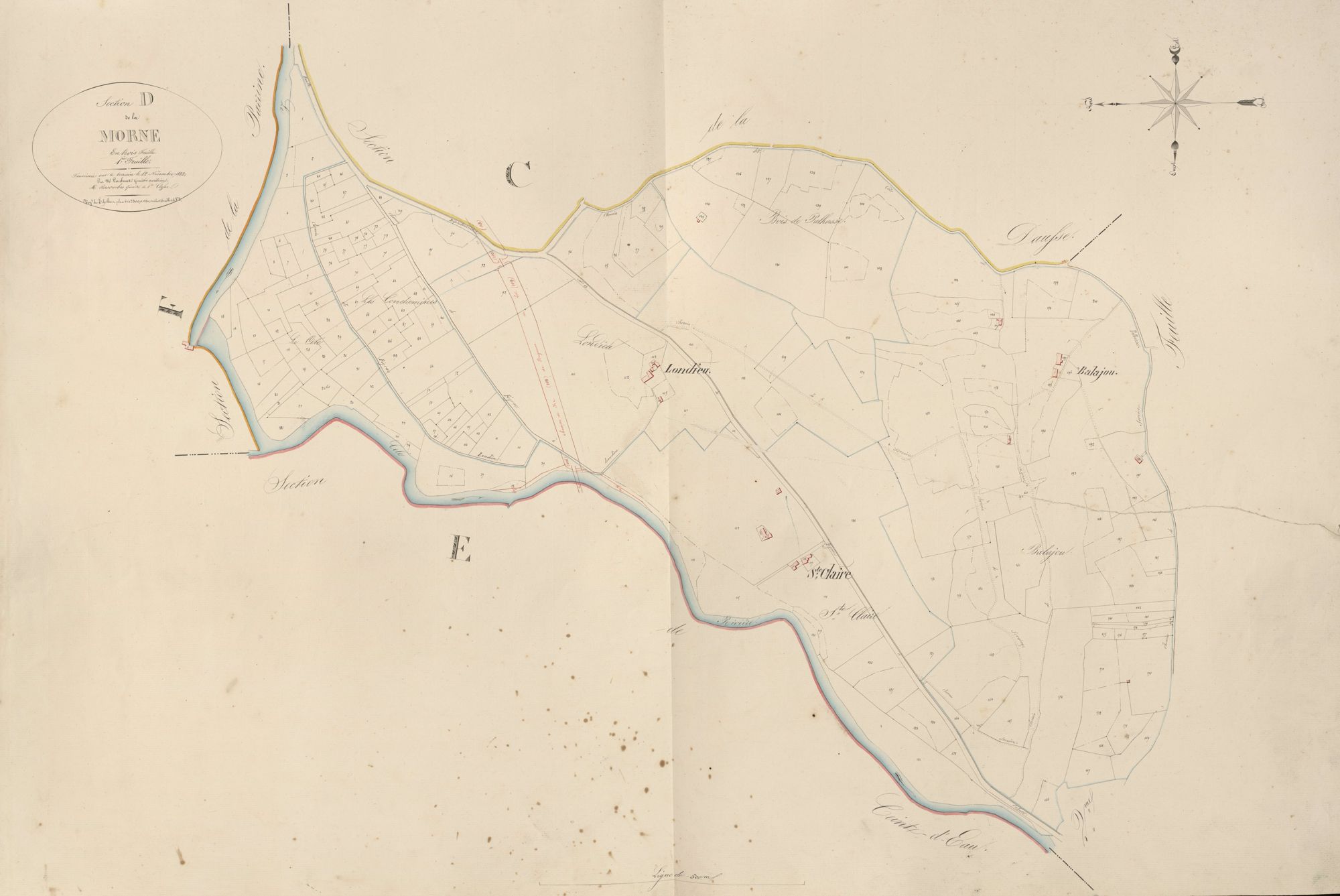 section D de la Morne, 1ère feuille
