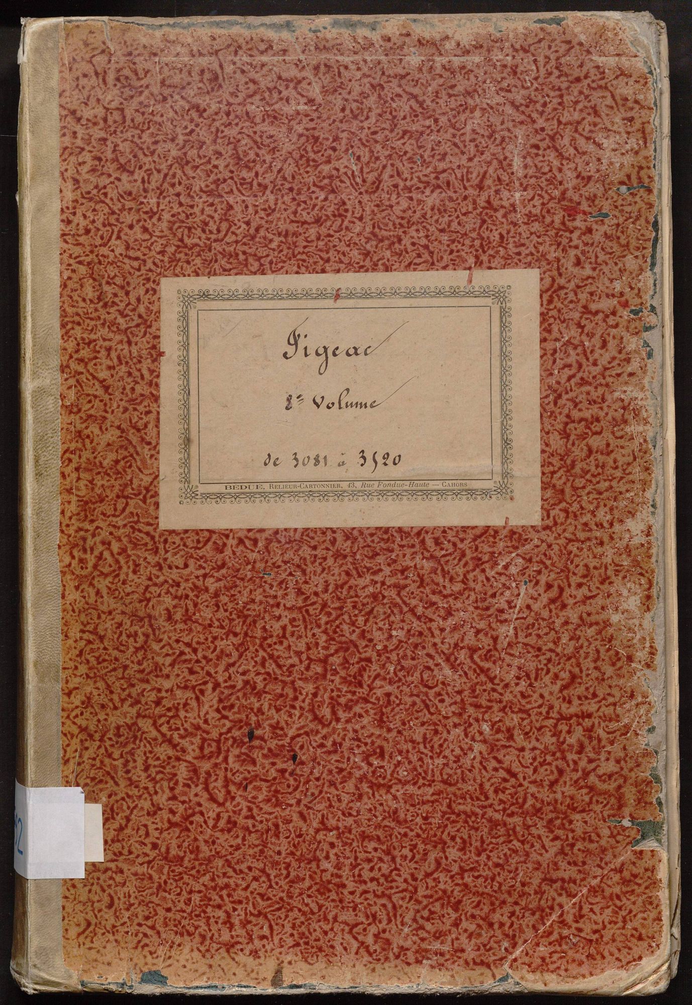 Folios 3081-3520