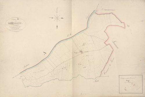 section B de la Vayssière, 1ère feuille