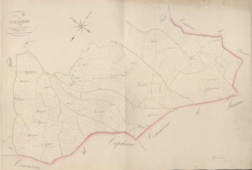 section B de la Vayssière, 3ème feuille