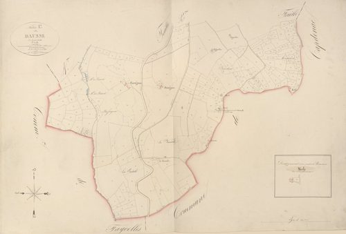 section C de la Dausse, 3ème feuille