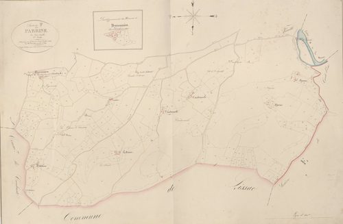 section F de la Parrine, 3ème feuille