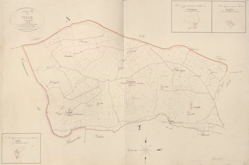 section G de la Ville, 1ère feuille